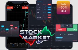 stock market demo app.